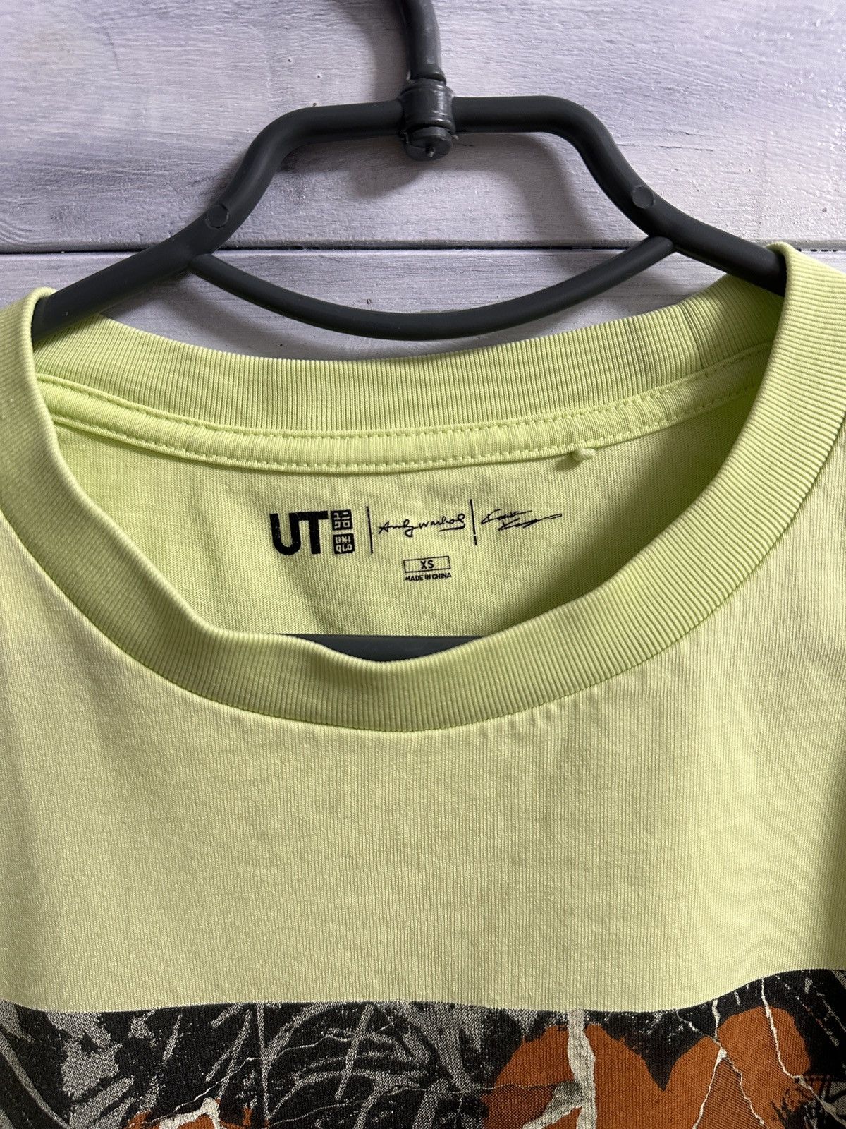 Uniqlo Rare T-Shirt Andy Warhol x Kosuke Kawamura x Uniqlo Floral Size US S / EU 44-46 / 1 - 11 Thumbnail