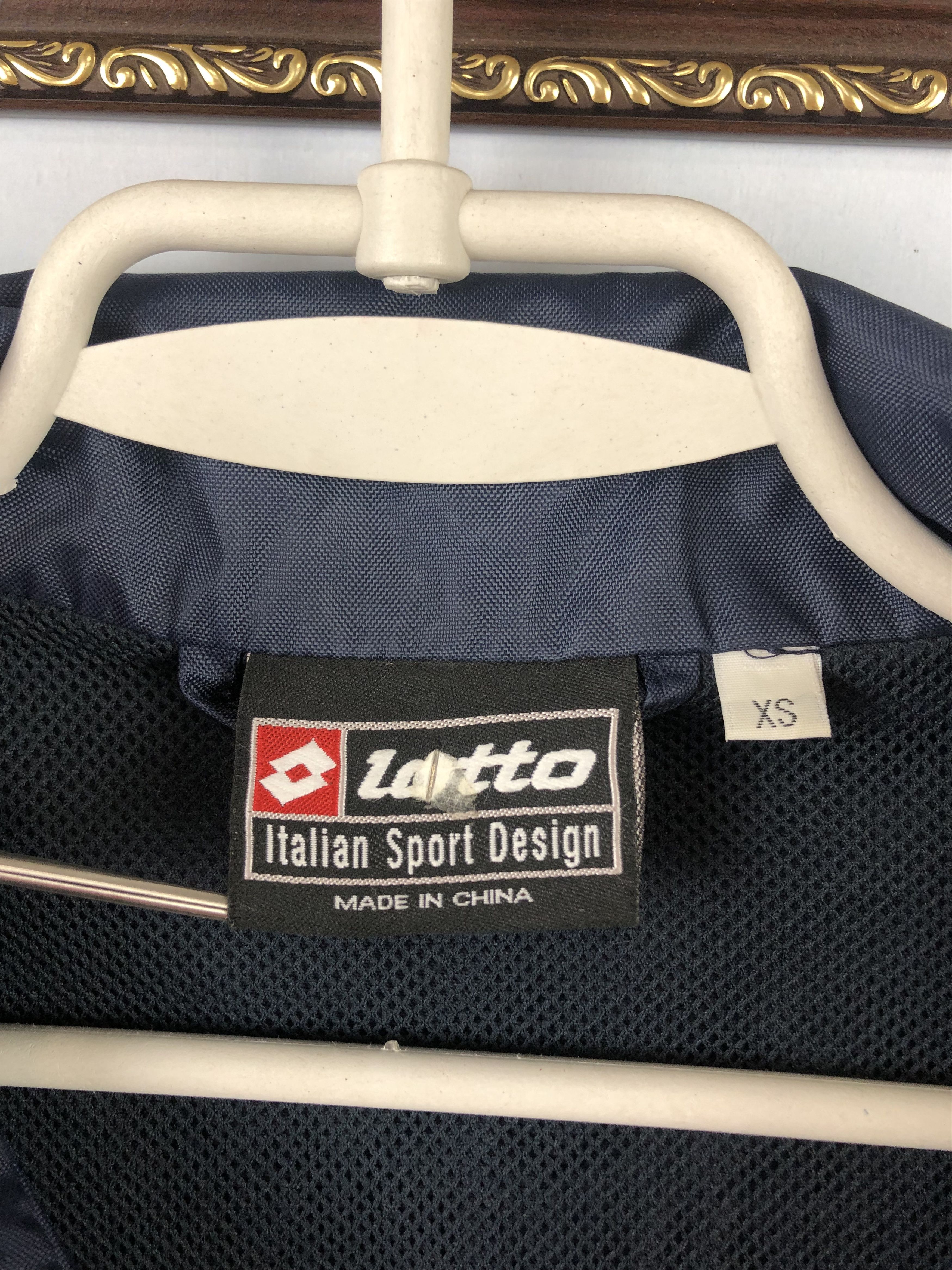 Vintage Vintage Lotto Chievo Verona Jacket Football Soccer Track Top Size US S / EU 44-46 / 1 - 12 Thumbnail