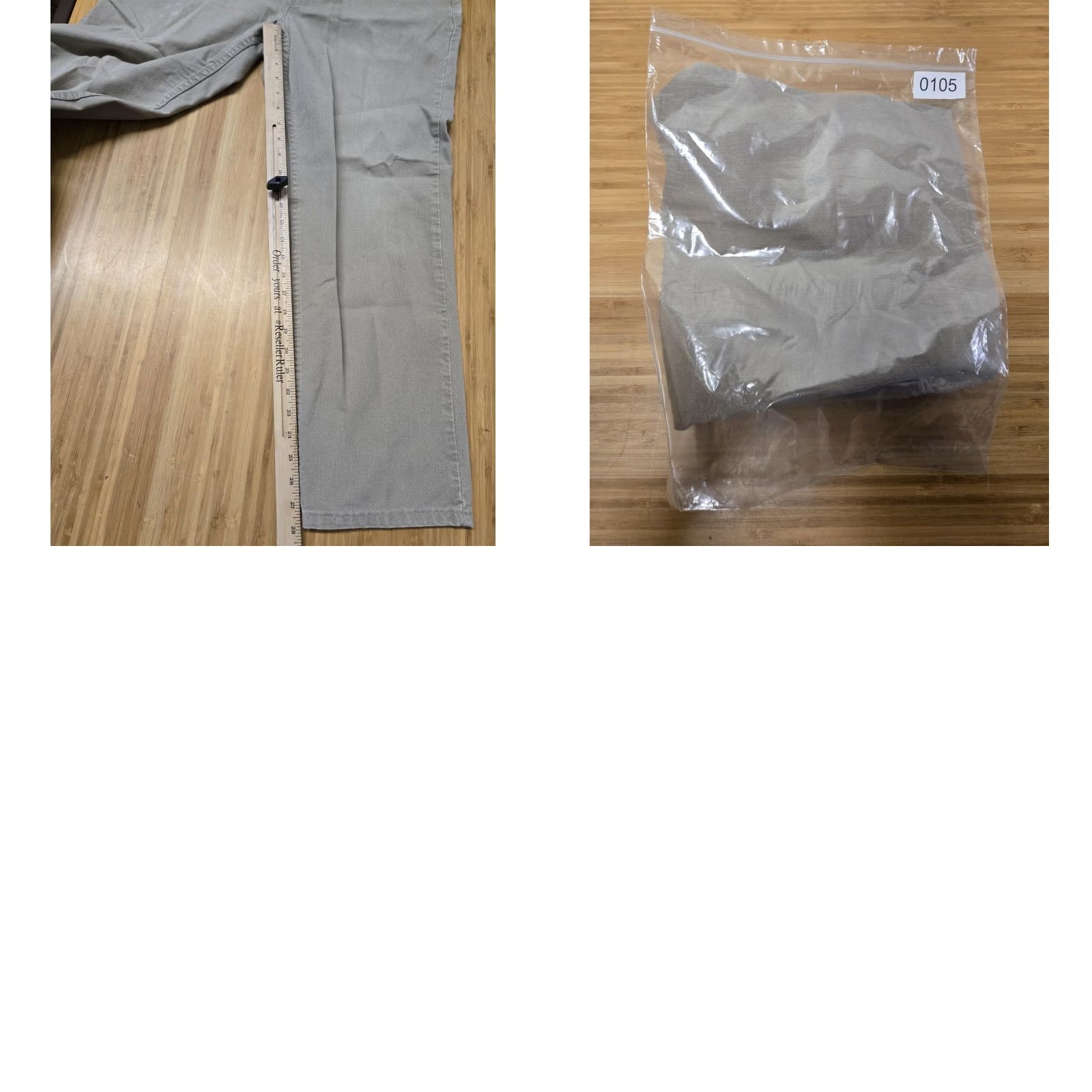 Levi's VINTAGE Levi's 550 Jeans Mens 36x30 Gray Relaxed Tapered Made in USA 90s Size US 36 / EU 52 - 9 Thumbnail