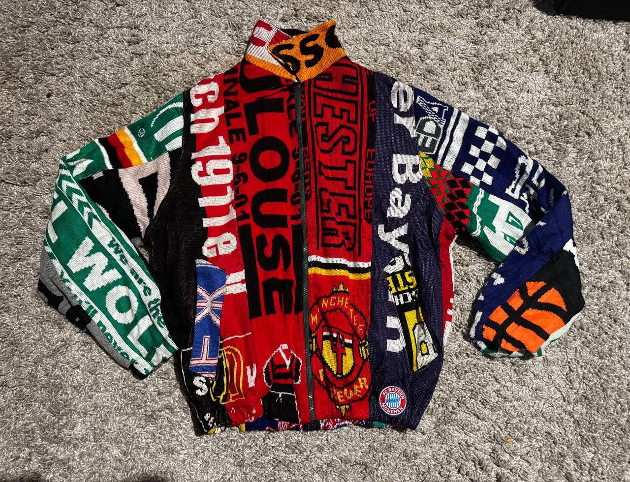 Chelsea Soccer Soccer custom Scarf jacket Size US M / EU 48-50 / 2 - 2 Thumbnail