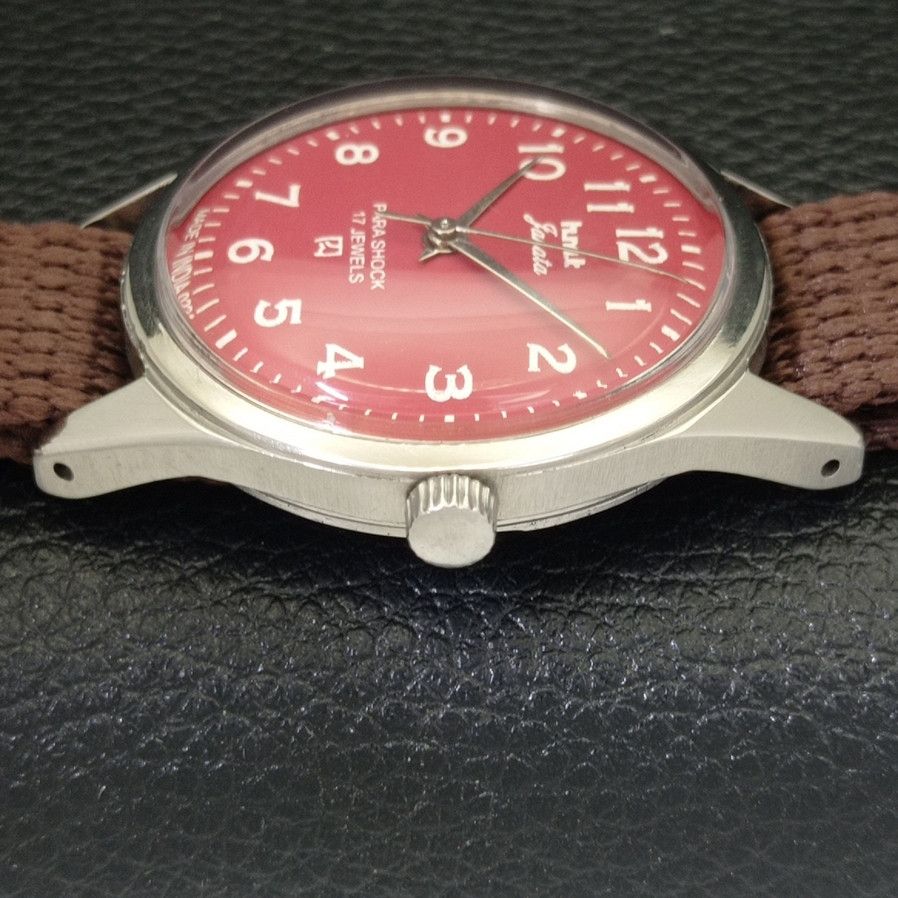 HMT CLASSIC HMT JANATA HAND-WINDING MENS WATCH a700067-a Size 38 - 5 Thumbnail