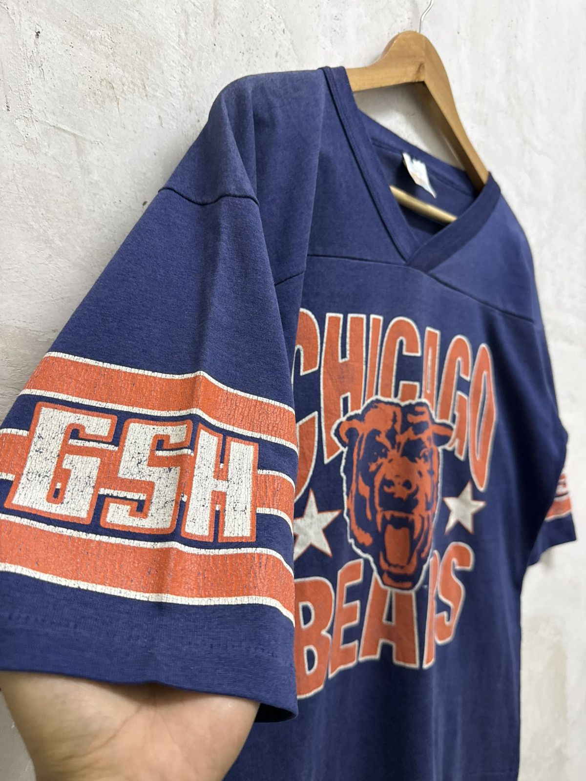 NFL Vintage 90s Chicago Bears NFL Sun Faded Tees Size US M / EU 48-50 / 2 - 3 Thumbnail