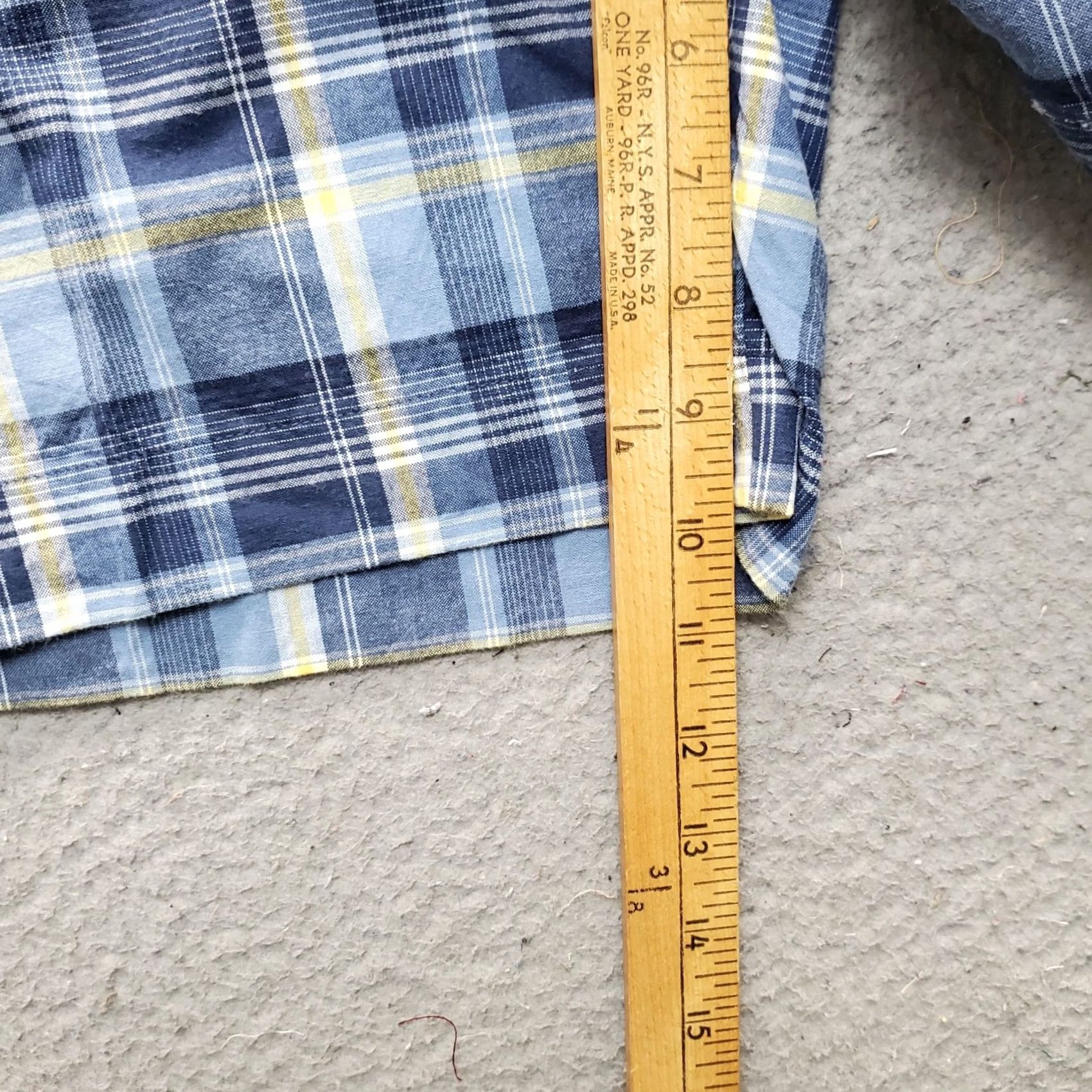 Chaps Chaps Mens Chino Shorts Plaid Multicolor Flat Front 36W Slash Pocket Size 36 Mens Shorts Size US 36 / EU 52 - 4 Thumbnail