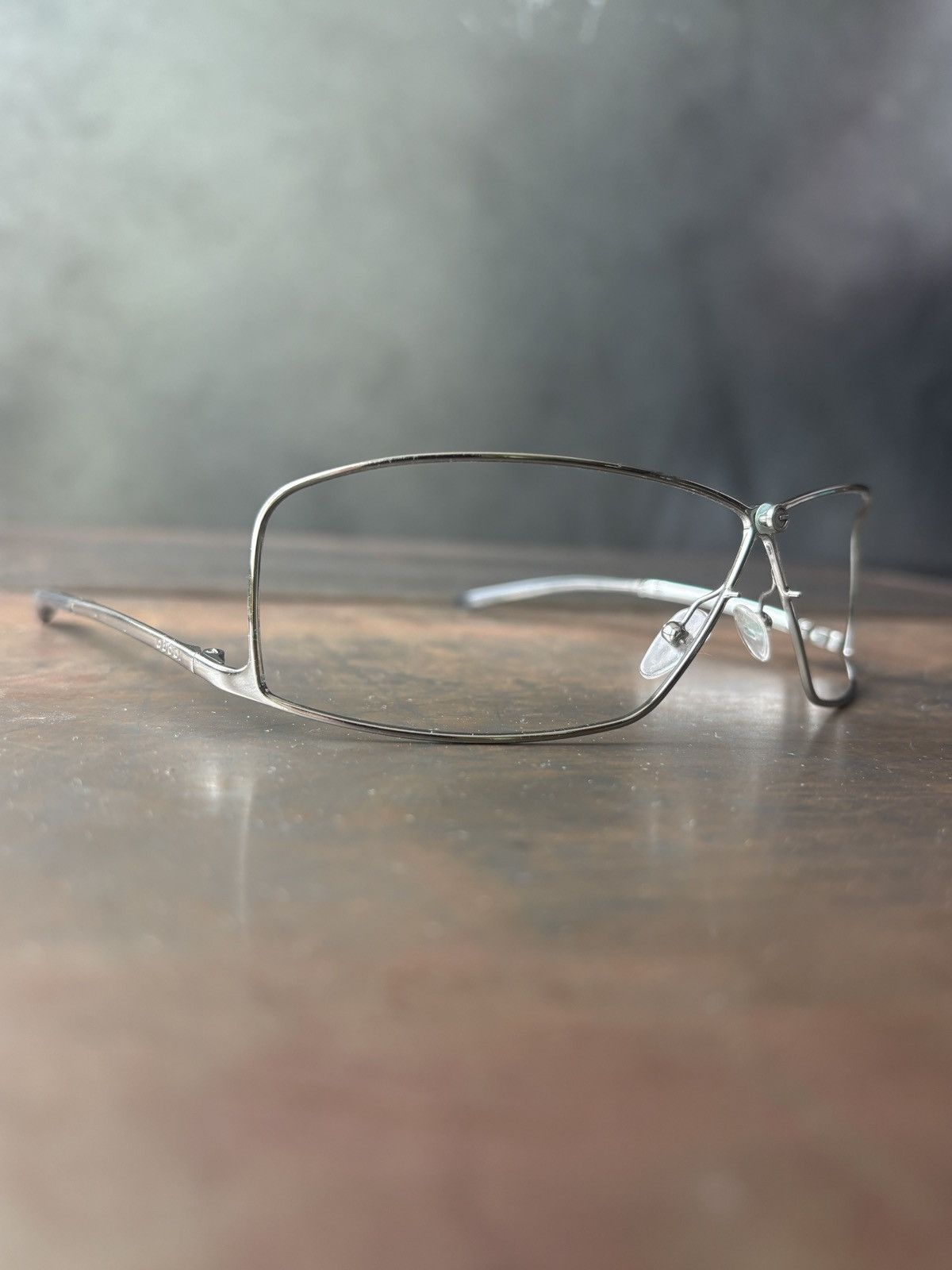 Gucci Vintage Gucci Frames 2000s Metal Shield GG 1709/S Tom Ford Size ONE SIZE - 19 Thumbnail
