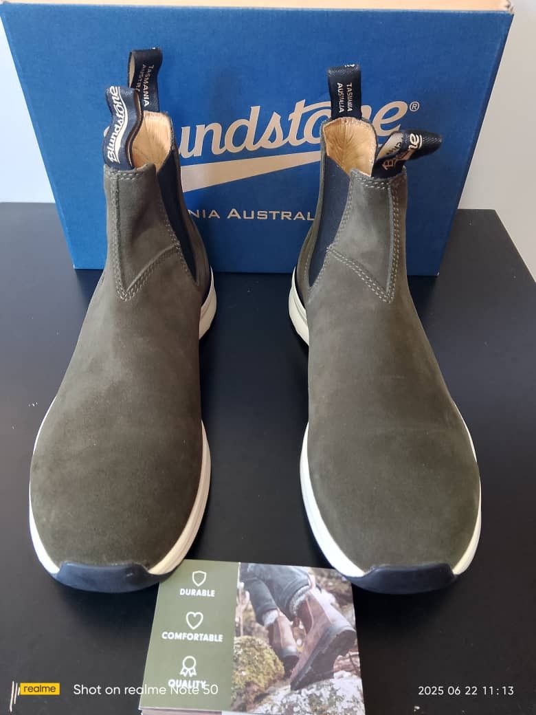 Blundstone Bootes Chelsea Blundstone/Dark Green Le Tg:43 Size US 10.5 / EU 43-44 - 6 Thumbnail