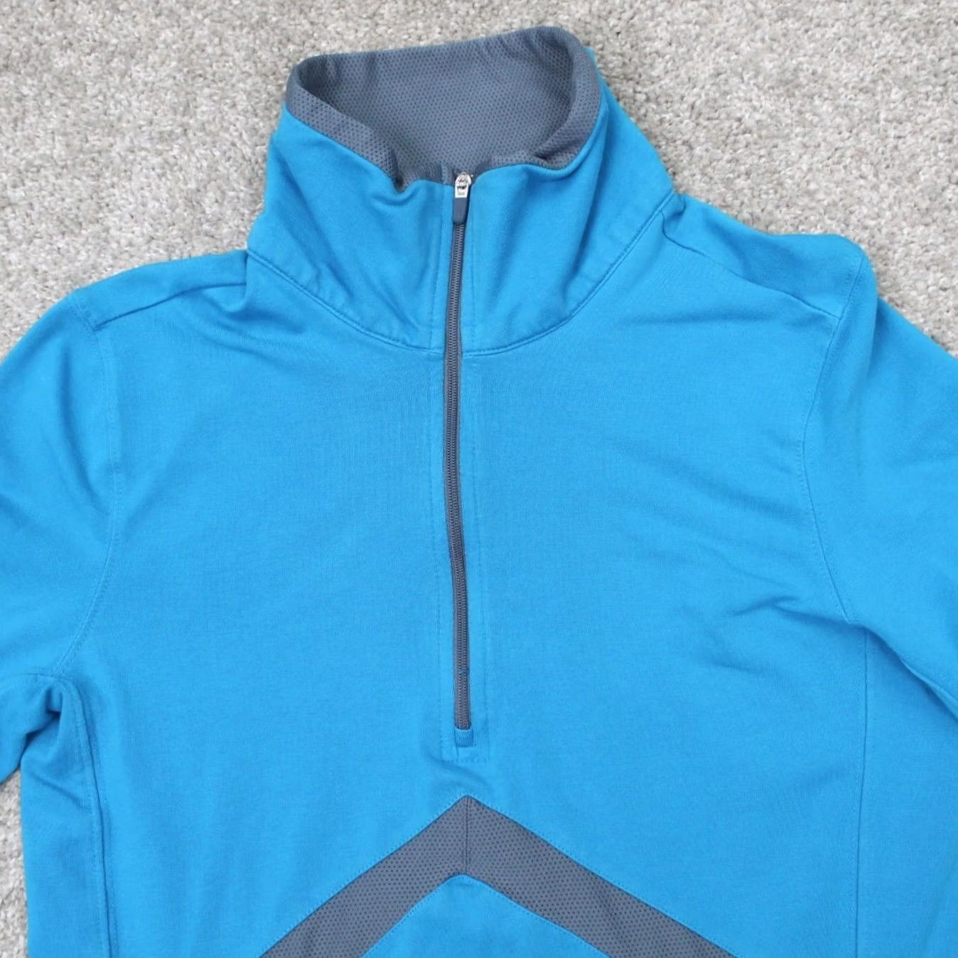 Nike Nike Element Running Sweatshirt Mens Medium Blue 1/2 Zip Long Sleeve Pullover Size M / US 6-8 / IT 42-44 - 5 Thumbnail