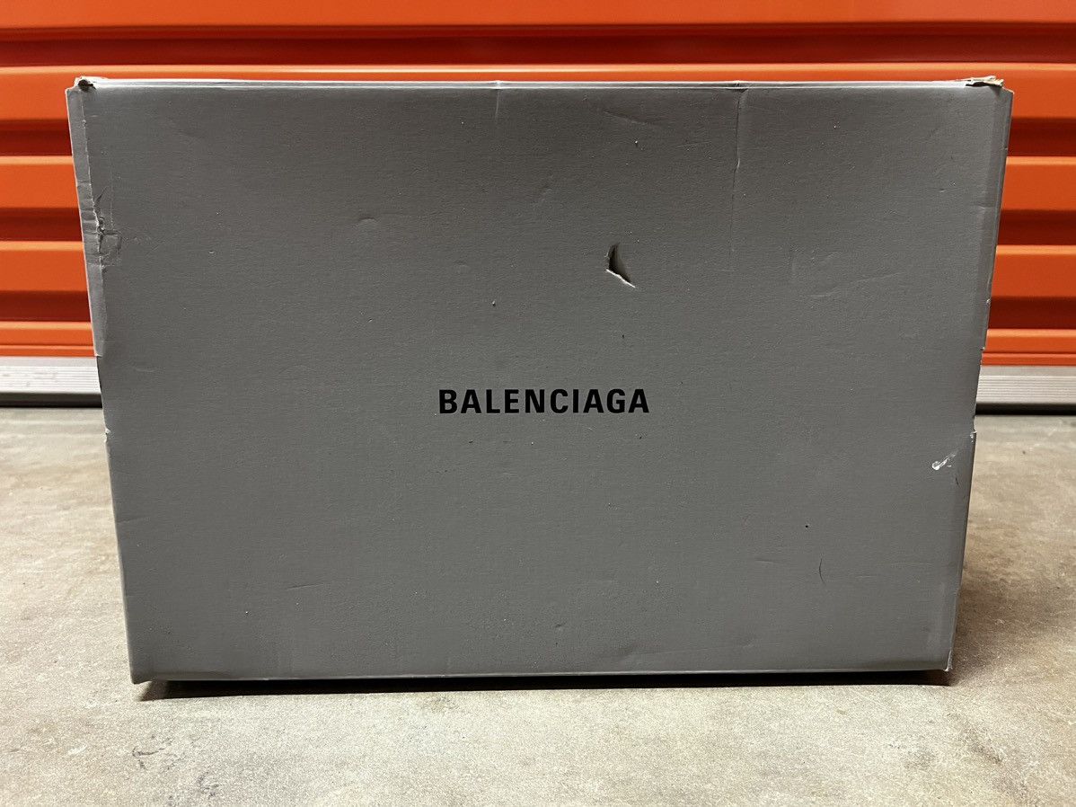 Balenciaga × Vetements Balenciaga Black and Neon Yellow Track Sneakers size 39.5 Size US 8.5 / EU 41-42 - 9 Thumbnail