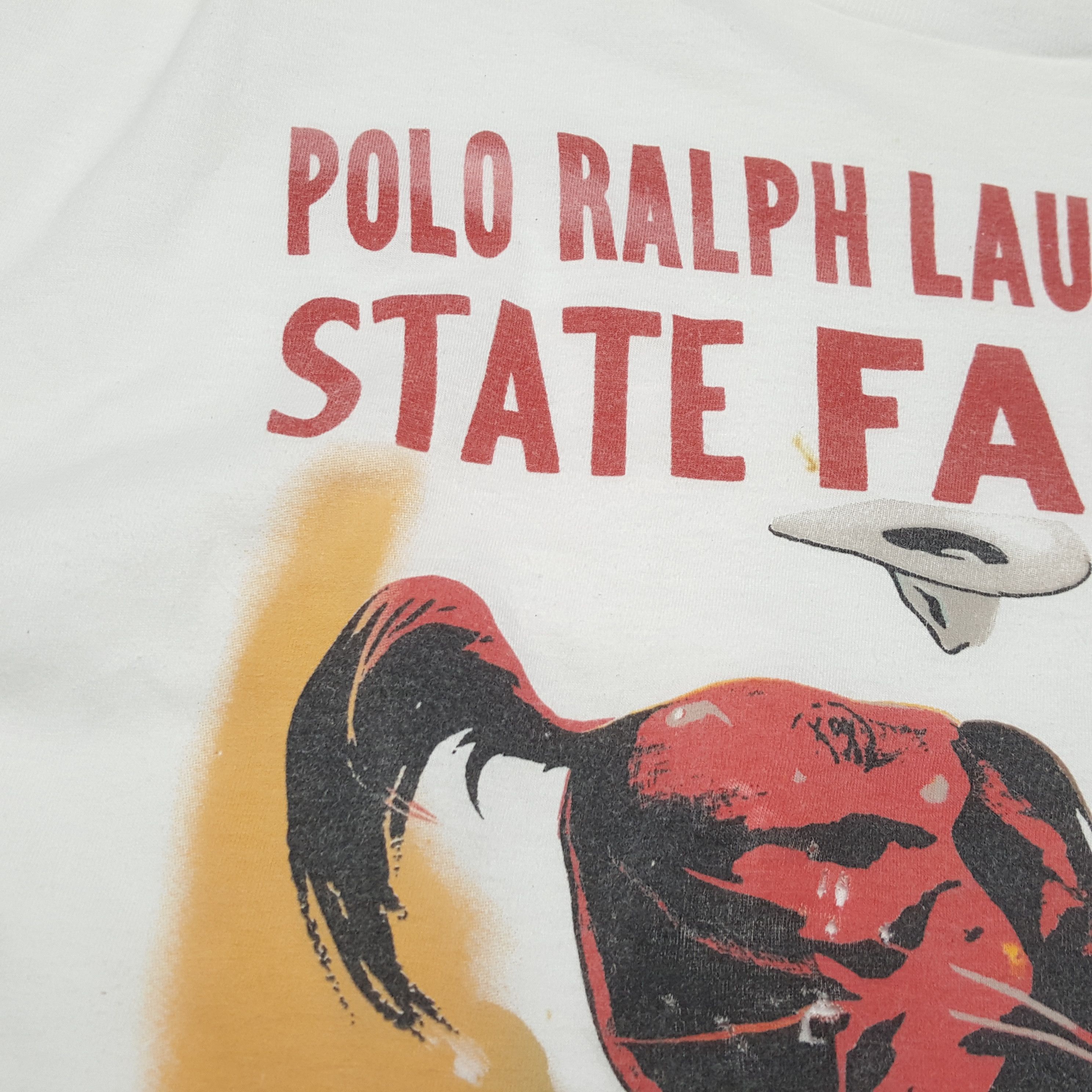 Polo Ralph Lauren × Vintage Vintage POLO RALPH LAUREN American Rare Cowboy Style T-Shirt Size US L / EU 52-54 / 3 - 5 Thumbnail