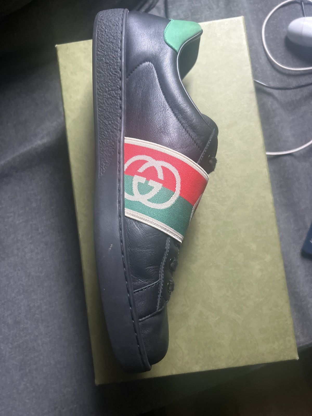 Gucci Gucci Ace Sneakers Size US 13 / EU 46 - 6 Thumbnail