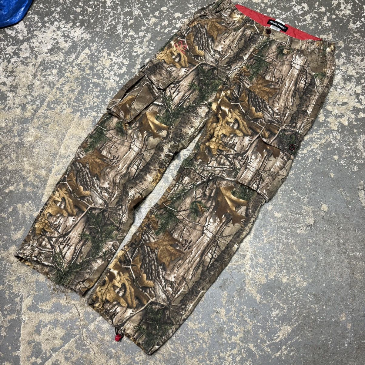 Vintage Vintage Realtree Gander Mountain Camo Baggy Cargo Pants Size US 32 / EU 48 - 5 Thumbnail