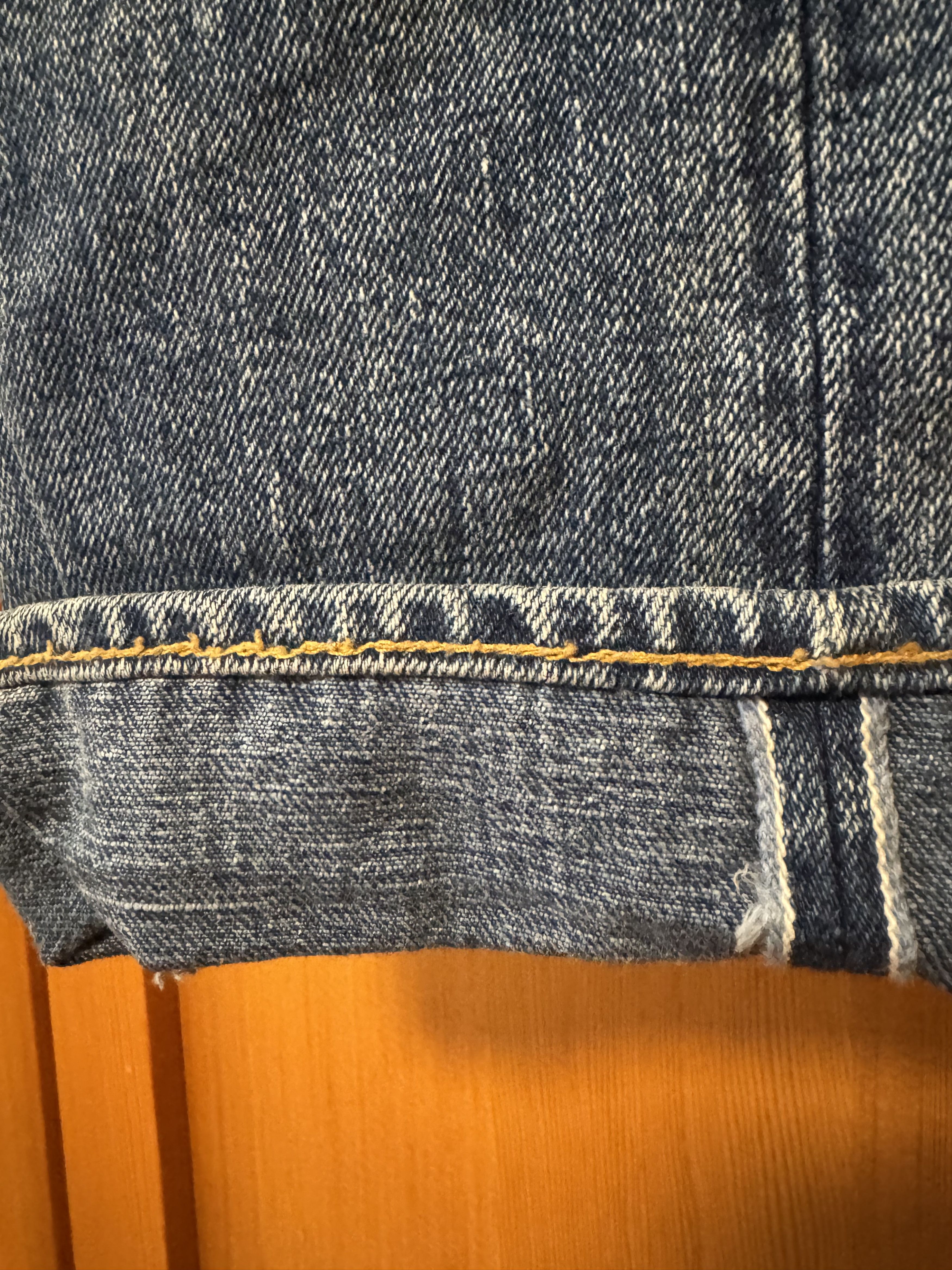 Tanuki Tanuki YUSTHT 33 Stonewash Selvedge High Rise Tapered Jeans Size US 33 - 3 Thumbnail