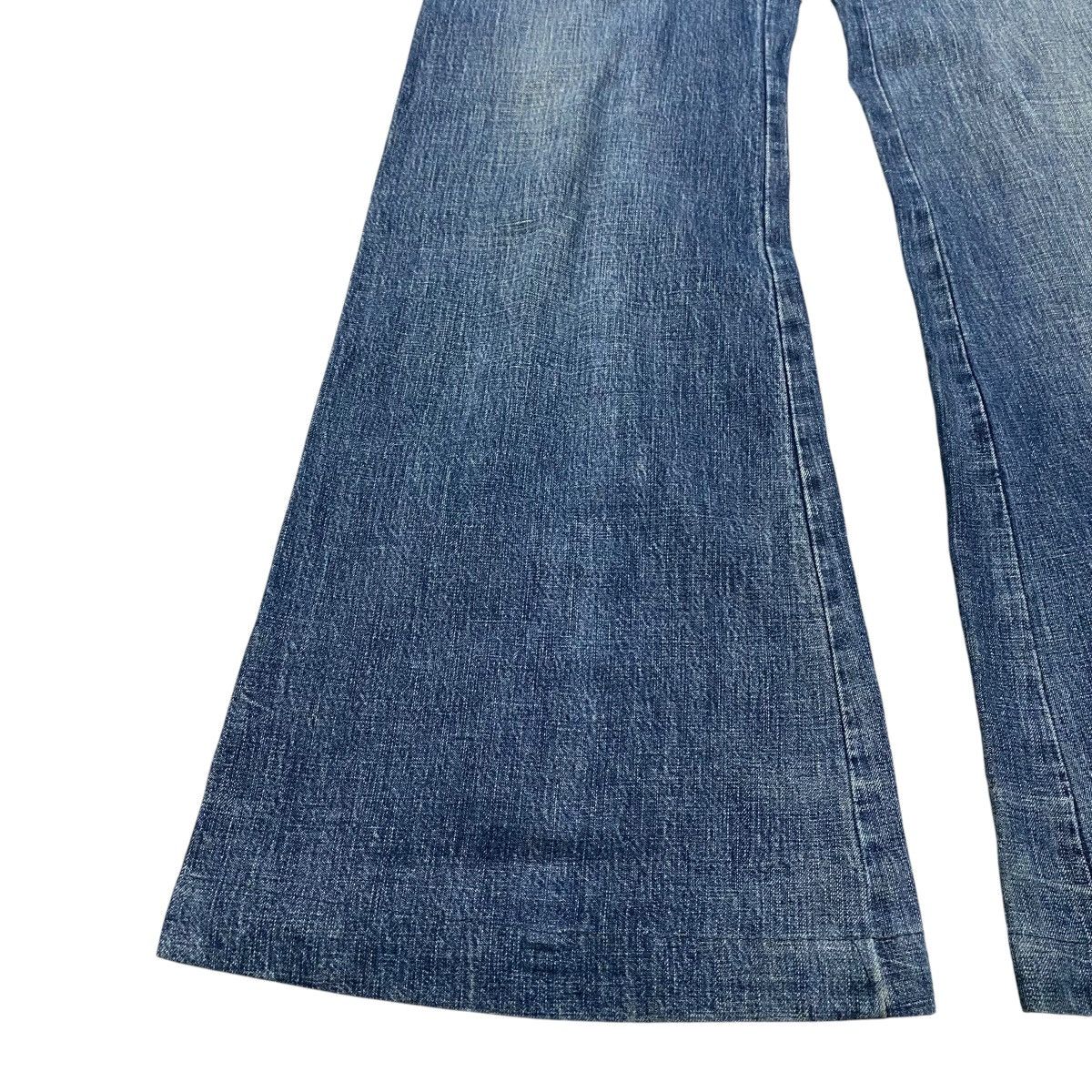 Marithe + Francois Girbaud Marithe Francois Girbaud Denim Super Flare Low Rise Jeans Size 28" / US 6 / IT 42 - 8 Thumbnail