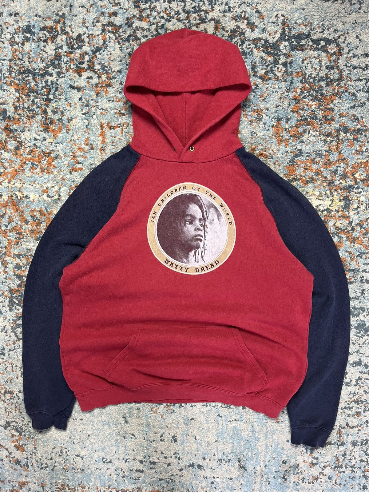 Vintage 00s Natty Dread jah children of the world hoodie
