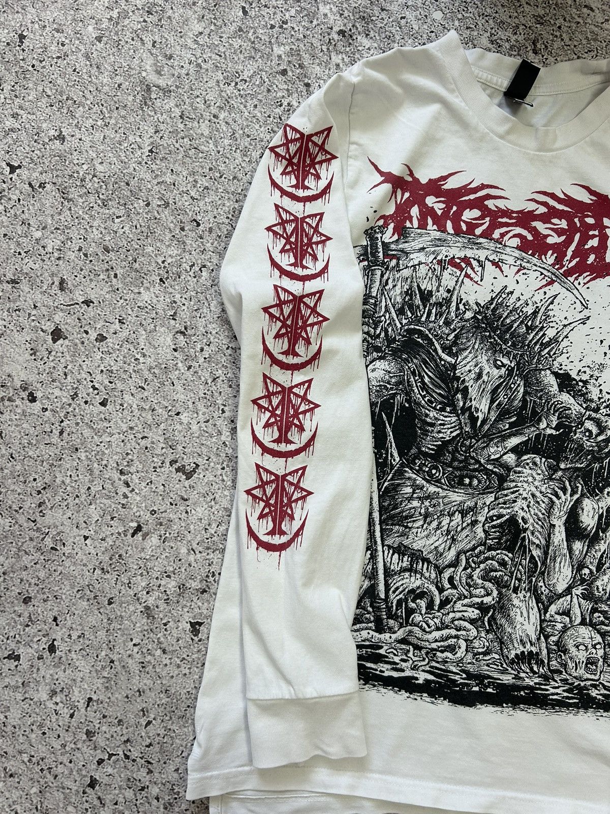Band Tees Ingested Slam Metal Ist Krieg Rock Band Long Sleeve T-Shirt Size US S / EU 44-46 / 1 - 9 Thumbnail