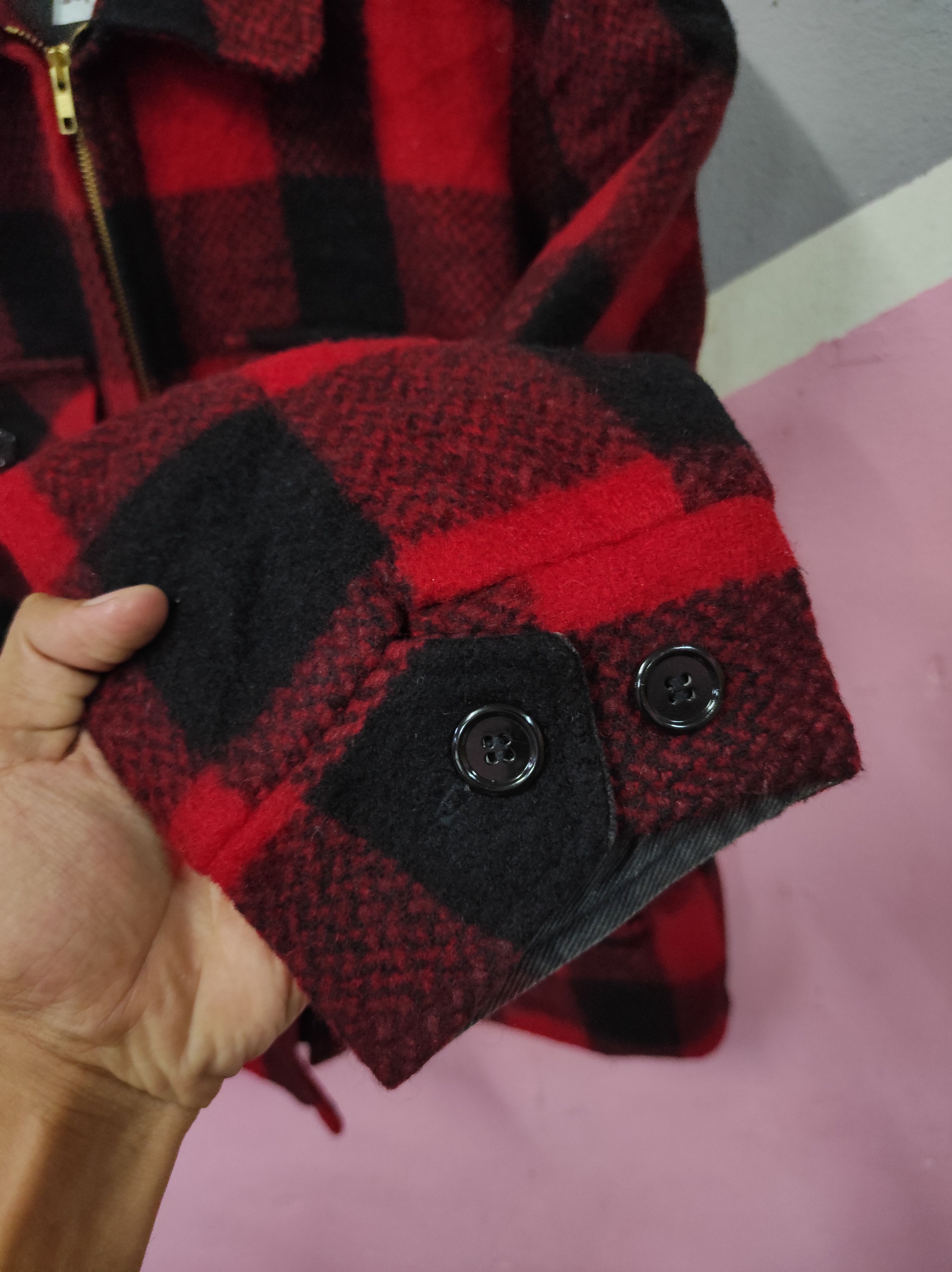 Flannel × Japanese Brand ONLY WEAR B.B.H CLOTHING COMFORTABLE PLAID HEAVY JACKET Size US L / EU 52-54 / 3 - 6 Thumbnail