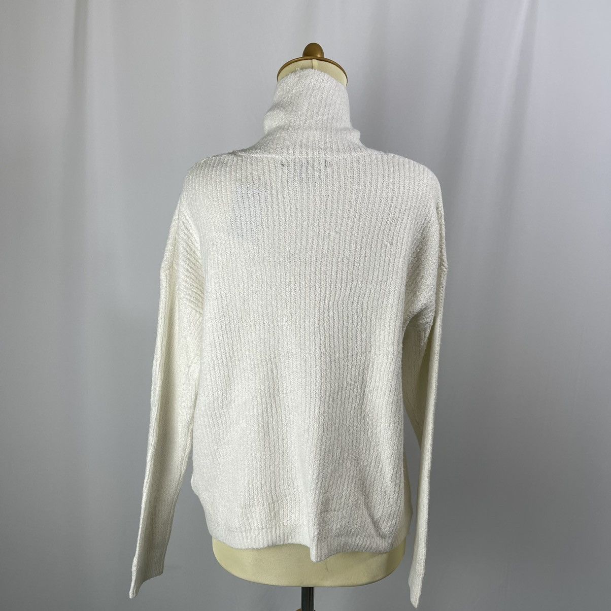 Forever 21 Forever 21 White Knitted Sweater Size L / US 10 / IT 46 - 4 Thumbnail