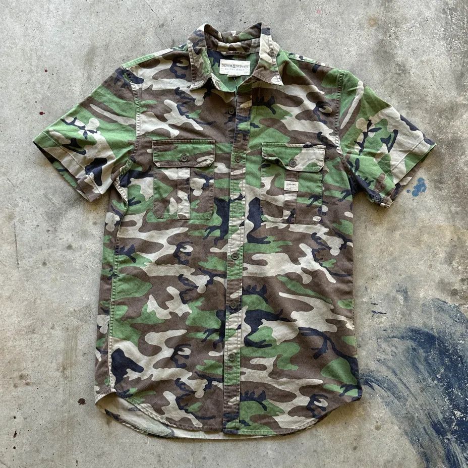 Denim & Supply Ralph Lauren Vintage Denim Supply Ralph Lauren Camo Native American Skull Size US M / EU 48-50 / 2 - 2 Thumbnail