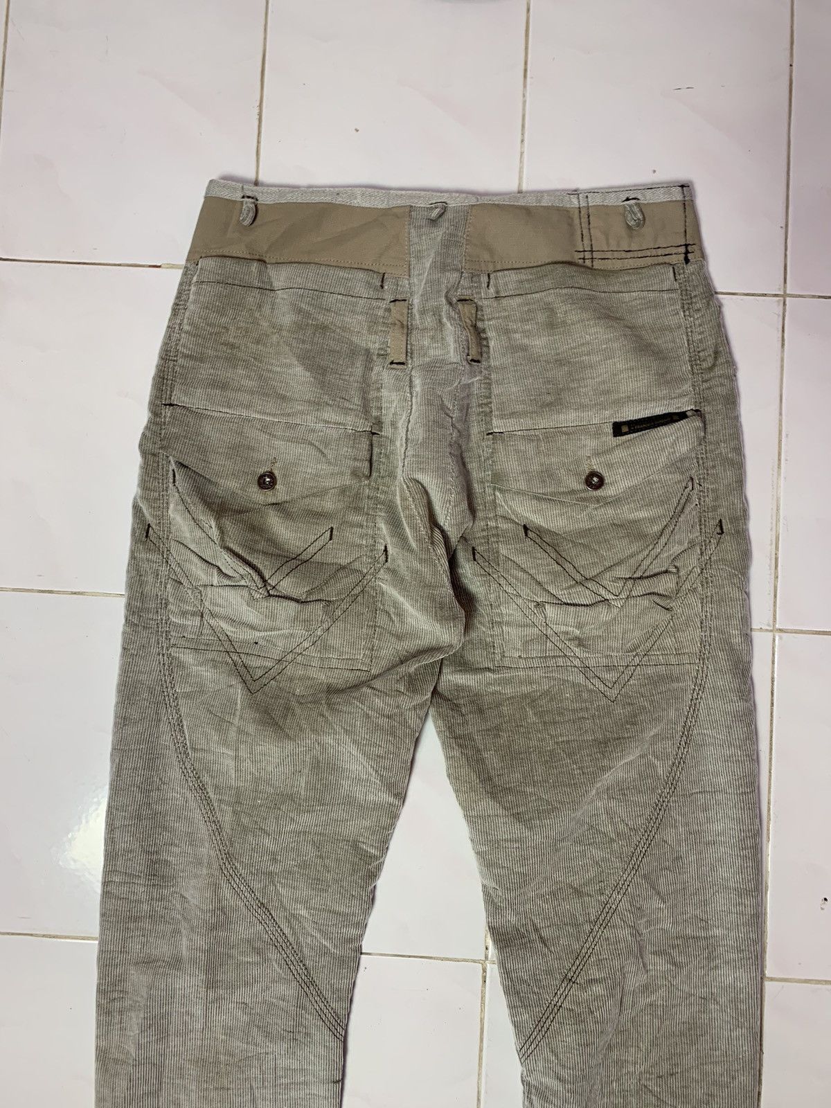 Marithe + Francois Girbaud 🔥Marithe Francois Girbaud Extra Long Corduroy Pants Size US 30 / EU 46 - 7 Thumbnail
