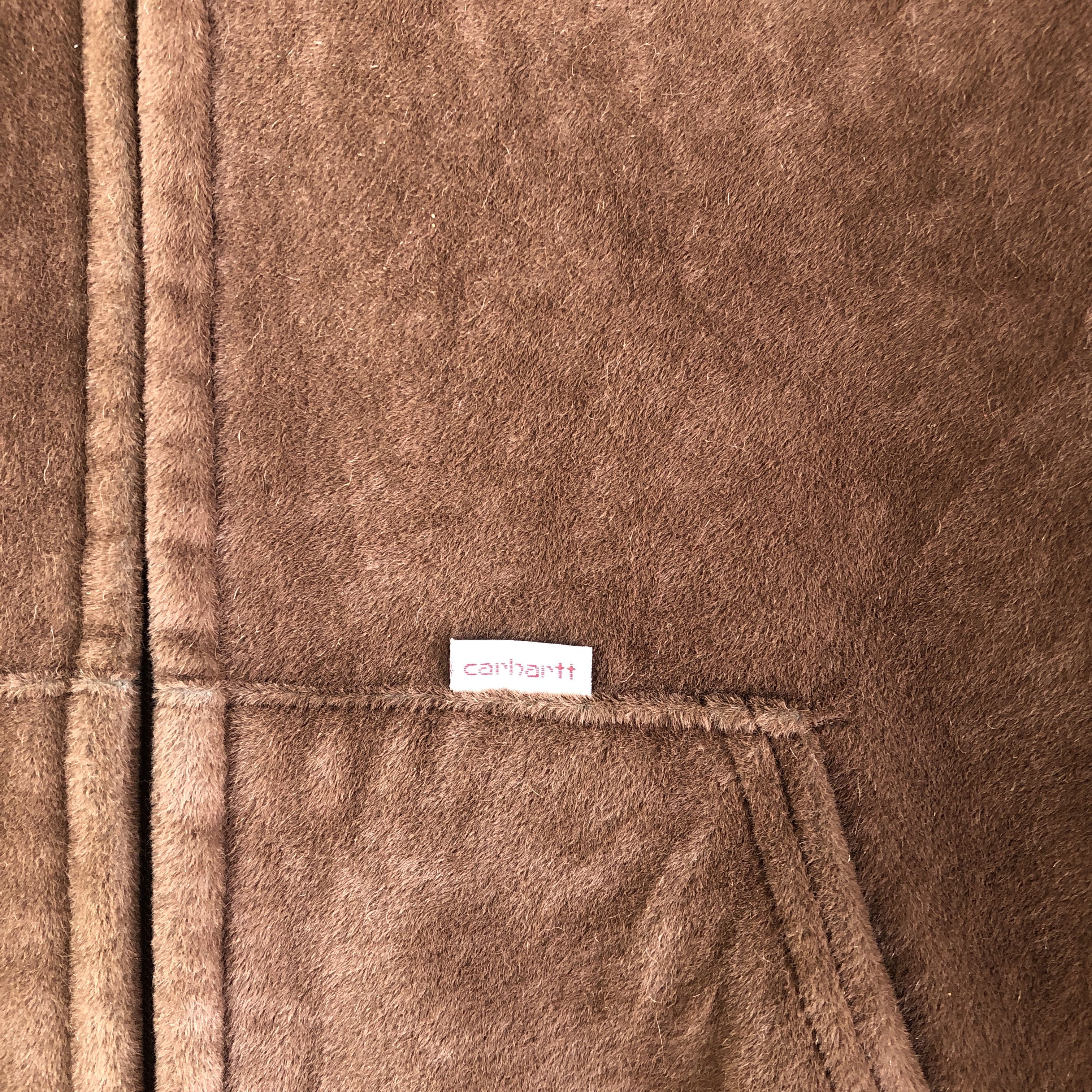 Carhartt × Carhartt Wip × Vintage Vintage 80s Carhartt Sweater Hoodie Zipper Sweatshirt Size US L / EU 52-54 / 3 - 6 Thumbnail