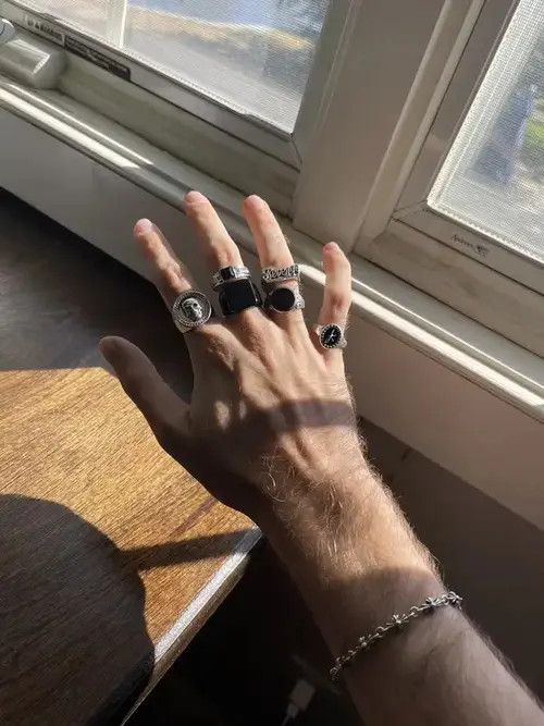 VIBE Avante Garde Ring Combo Size ONE SIZE - 3 Thumbnail