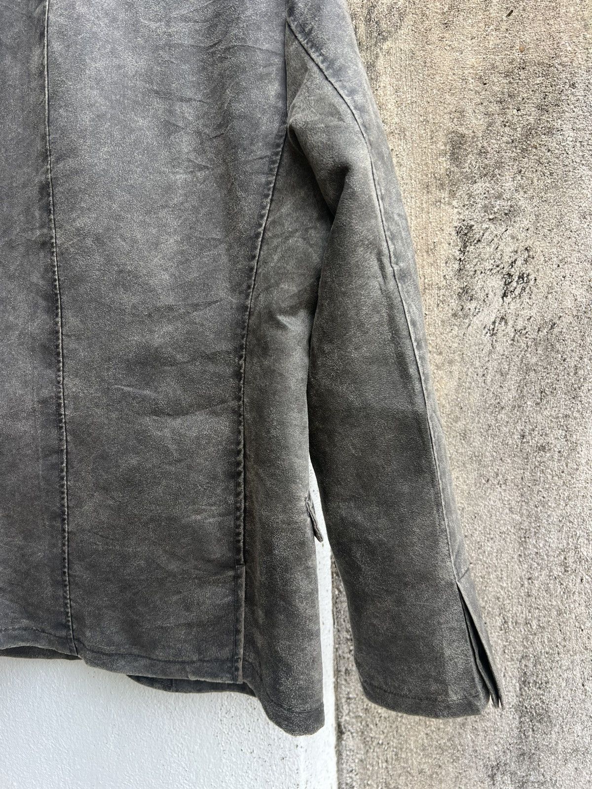 semanticdesign Vintage Y2K Semantic Design Leather Suede Jacket Size US M / EU 48-50 / 2 - 15 Thumbnail