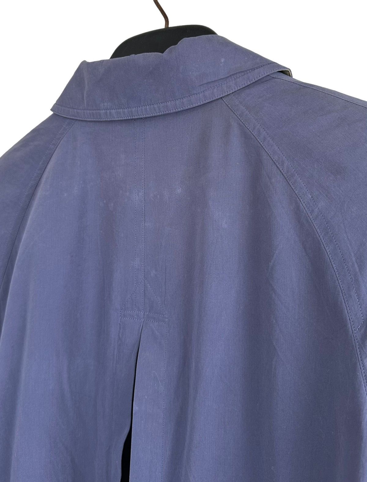 Burberry Burberry Mac Coat Classic Single-Breasted Navy Size US XL / EU 56 / 4 - 6 Thumbnail