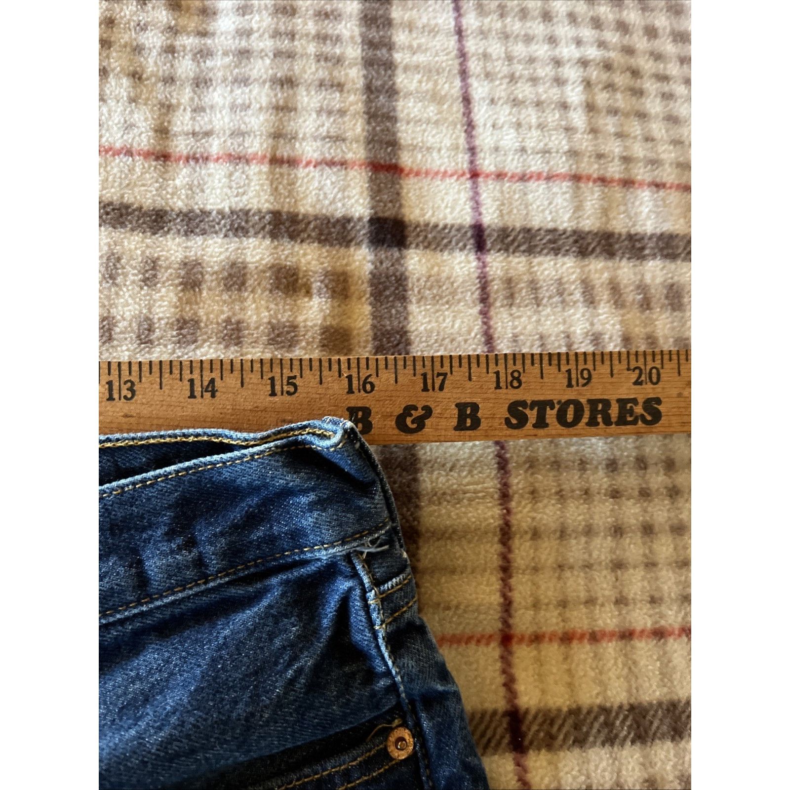 Levi's Vtg Levis 501xx Jeans Blue Denim Button Med Wash Mens 32x31 Size US 32 / EU 48 - 12 Thumbnail