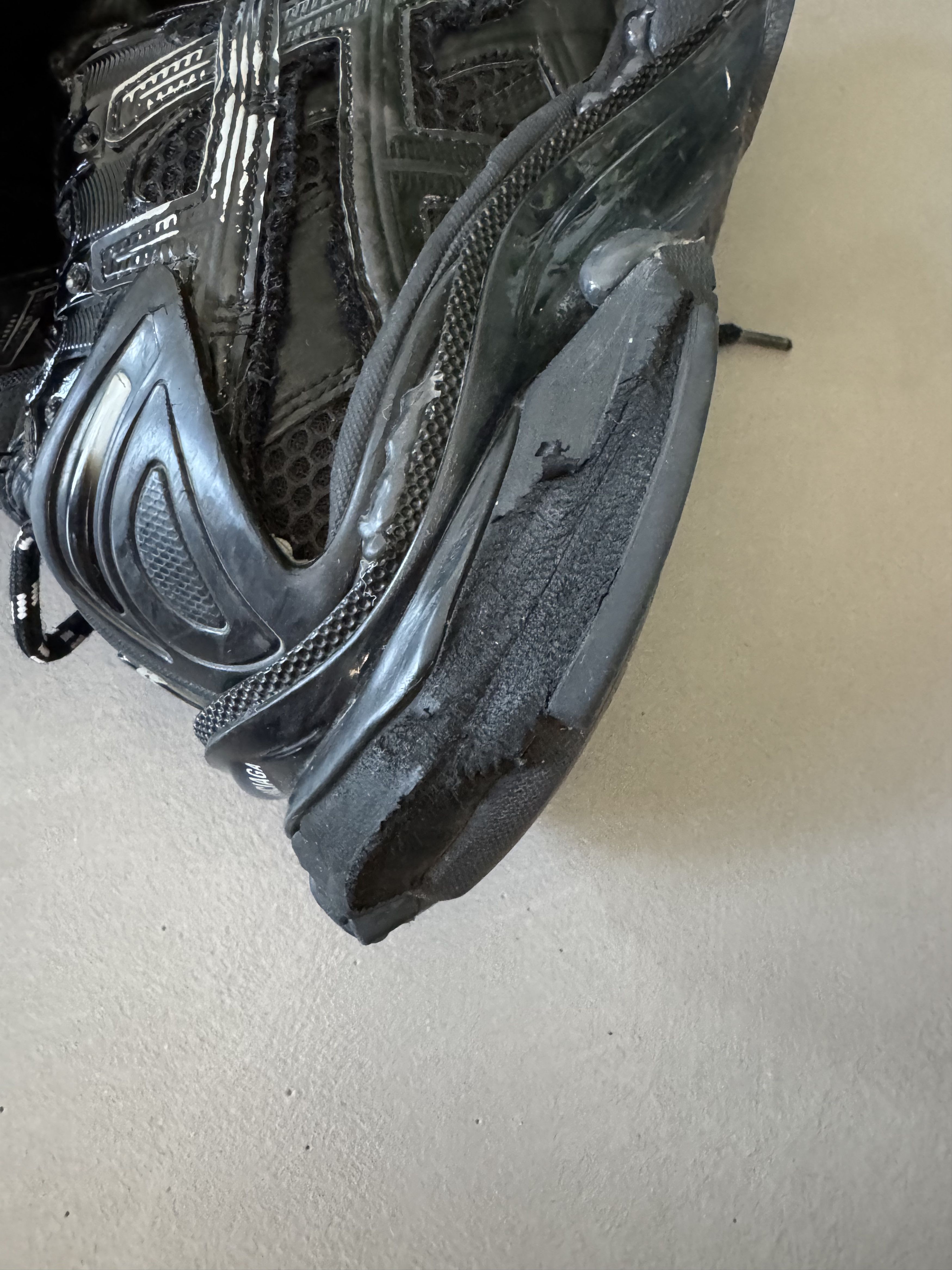 Balenciaga Balenciaga Runner Black, Mesh / Nylon Sneakers - Italy Size US 9 / EU 42 - 10 Thumbnail