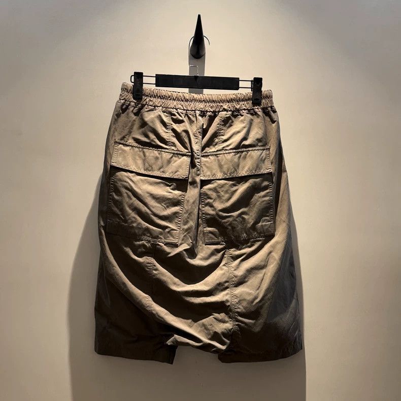 Rick Owens Rick Owens Rick Owens Nylon shorts with drawstring across Size US 30 / EU 46 - 3 Thumbnail