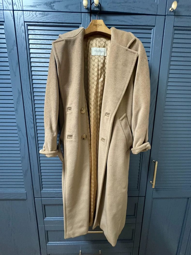 Max Mara Max Mara 101801 Classic Coat Size S / US 4 / IT 40 - 6 Thumbnail
