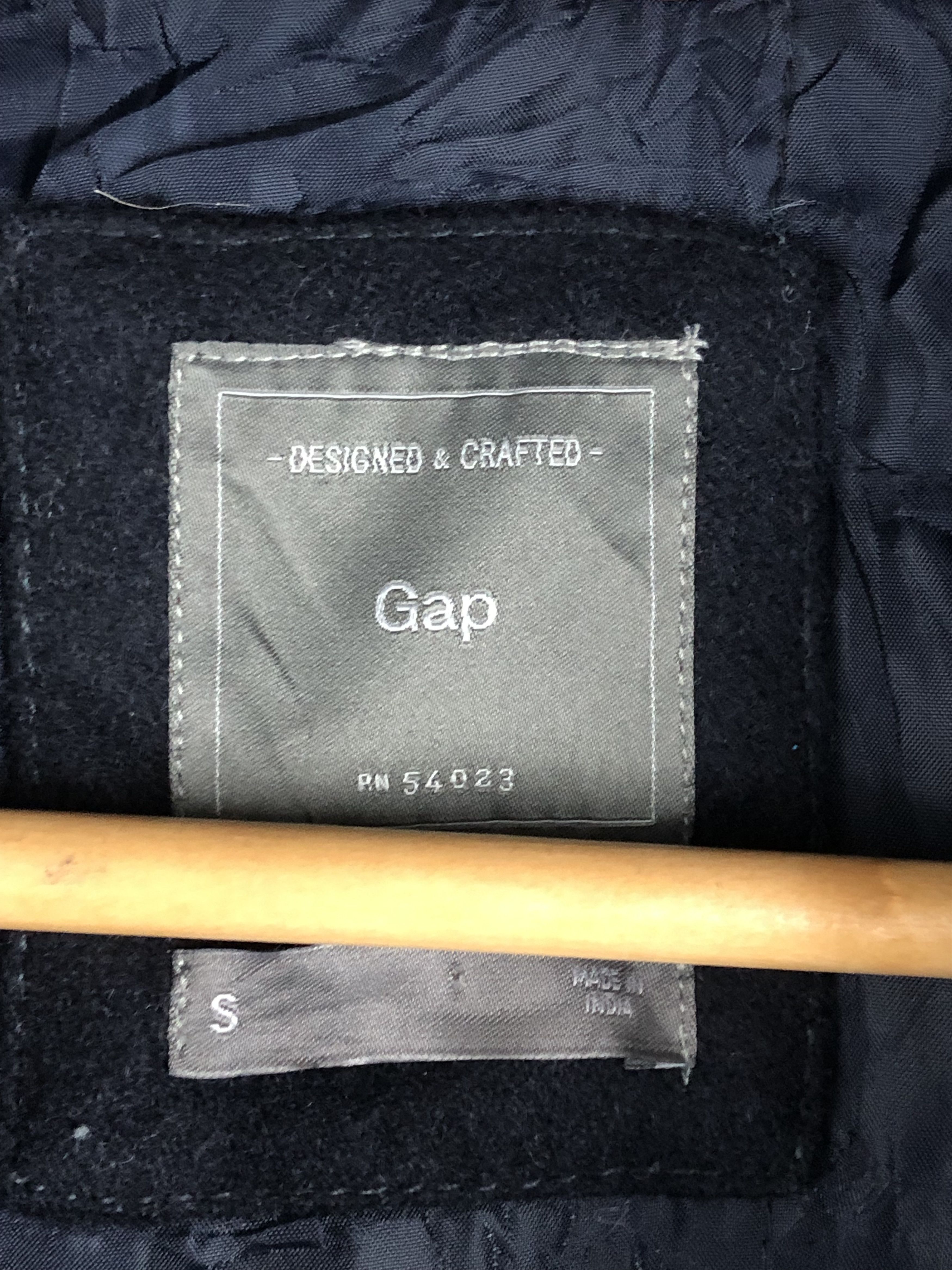 Gap Vintage Gap Hoodie Wool Jacket V0423 Size US S / EU 44-46 / 1 - 5 Thumbnail