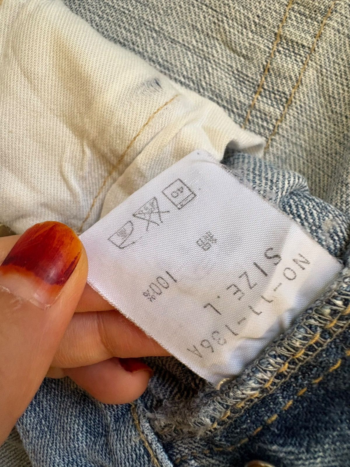 Japanese Brand SALES🔥🔥Vintage DMG Button Fly Faded Wash Jeans Size US 31 - 9 Thumbnail