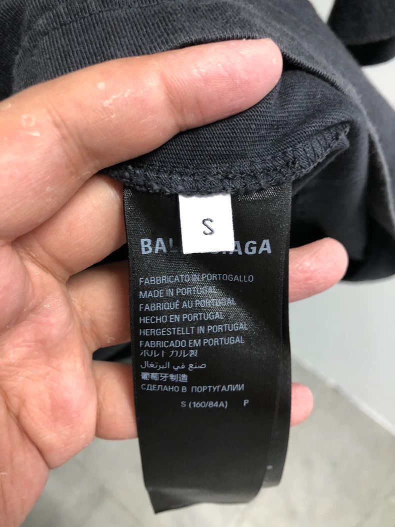 Balenciaga Balenciaga Letter print short-sleeve T-shirt, black, size Size US S / EU 44-46 / 1 - 4 Thumbnail
