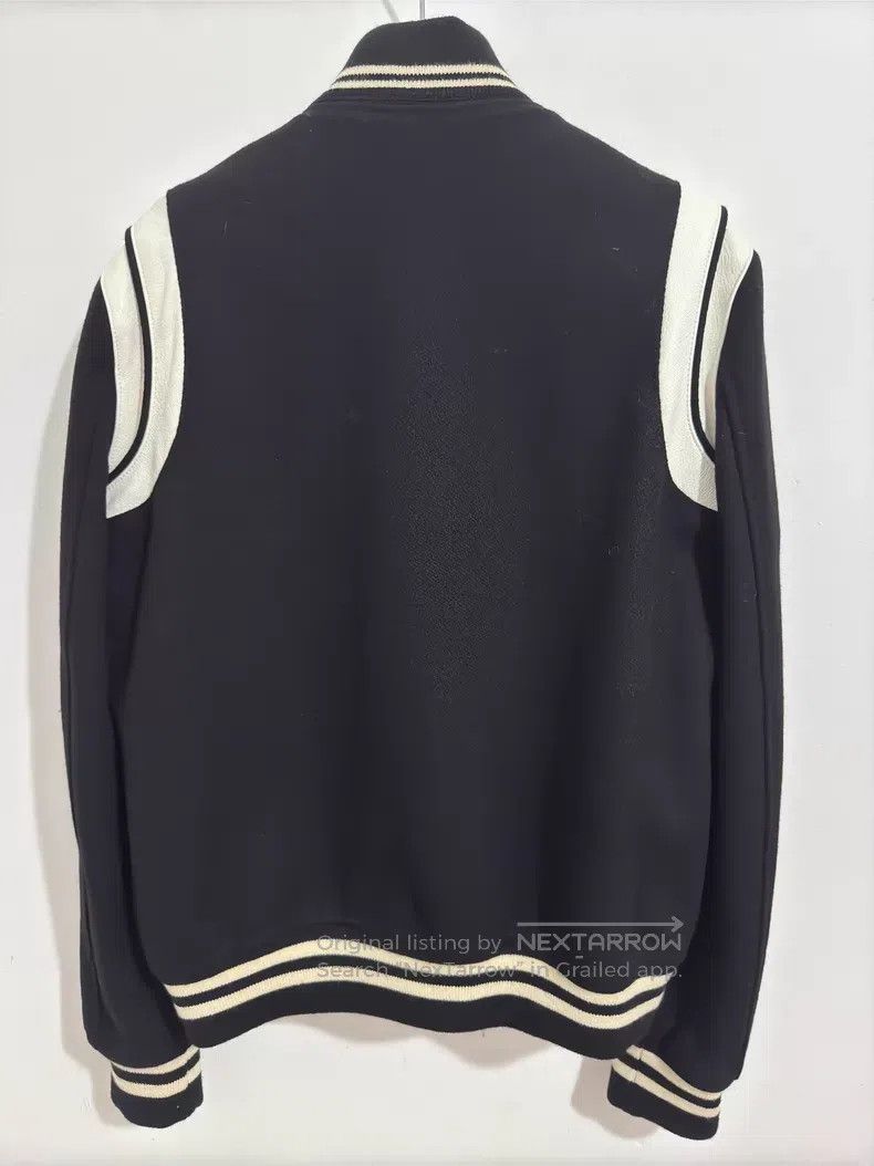 Saint Laurent Paris Saint Laurent Paris Patchwork Single-Row Black and White B Size US M / EU 48-50 / 2 - 2 Thumbnail
