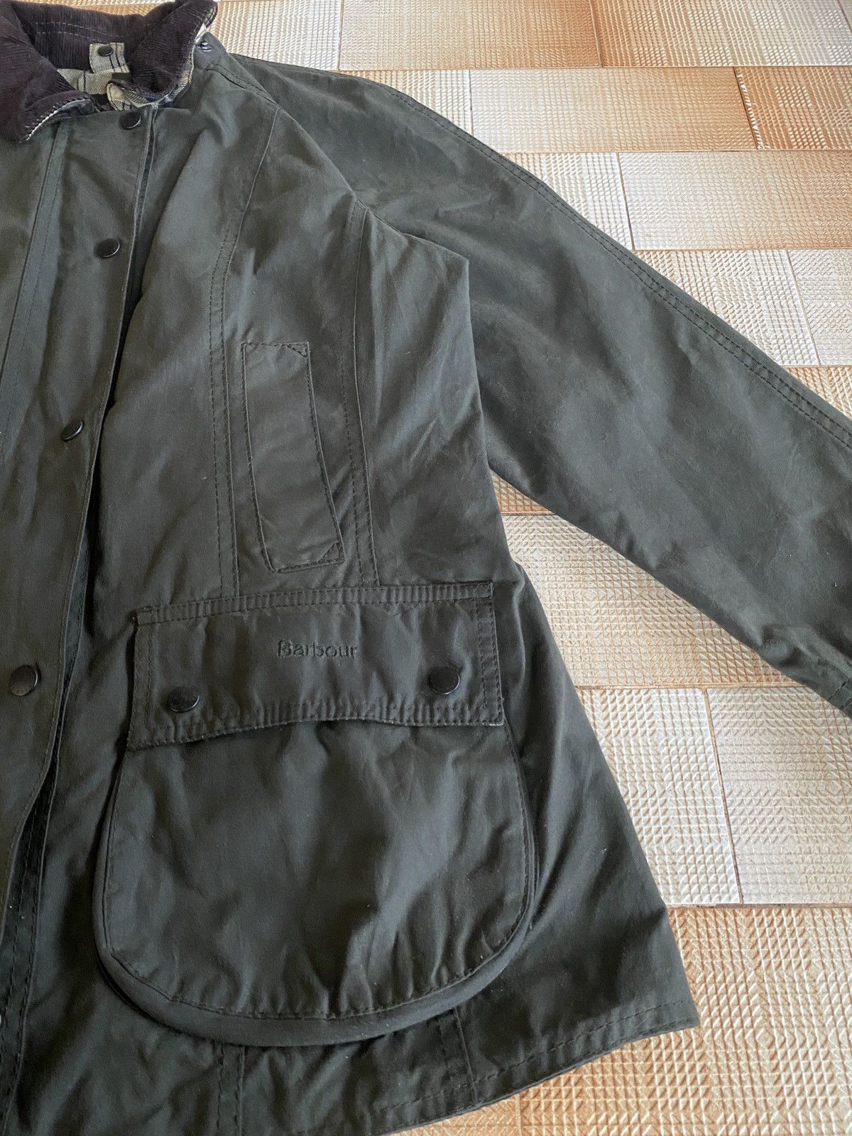 Barbour × Vintage Vintage barbour wax jacket Size US S / EU 44-46 / 1 - 8 Thumbnail