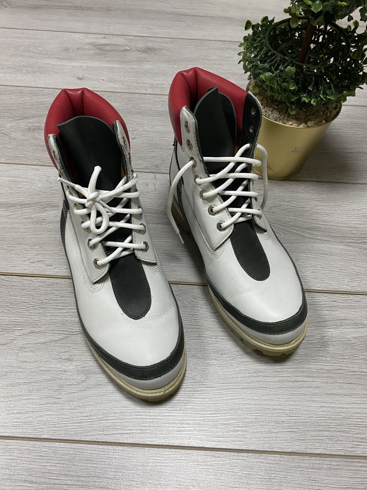 Timberland Timberland x Kabuku RARE Japan limited leather high boots Size US 9 / EU 42 - 2 Thumbnail