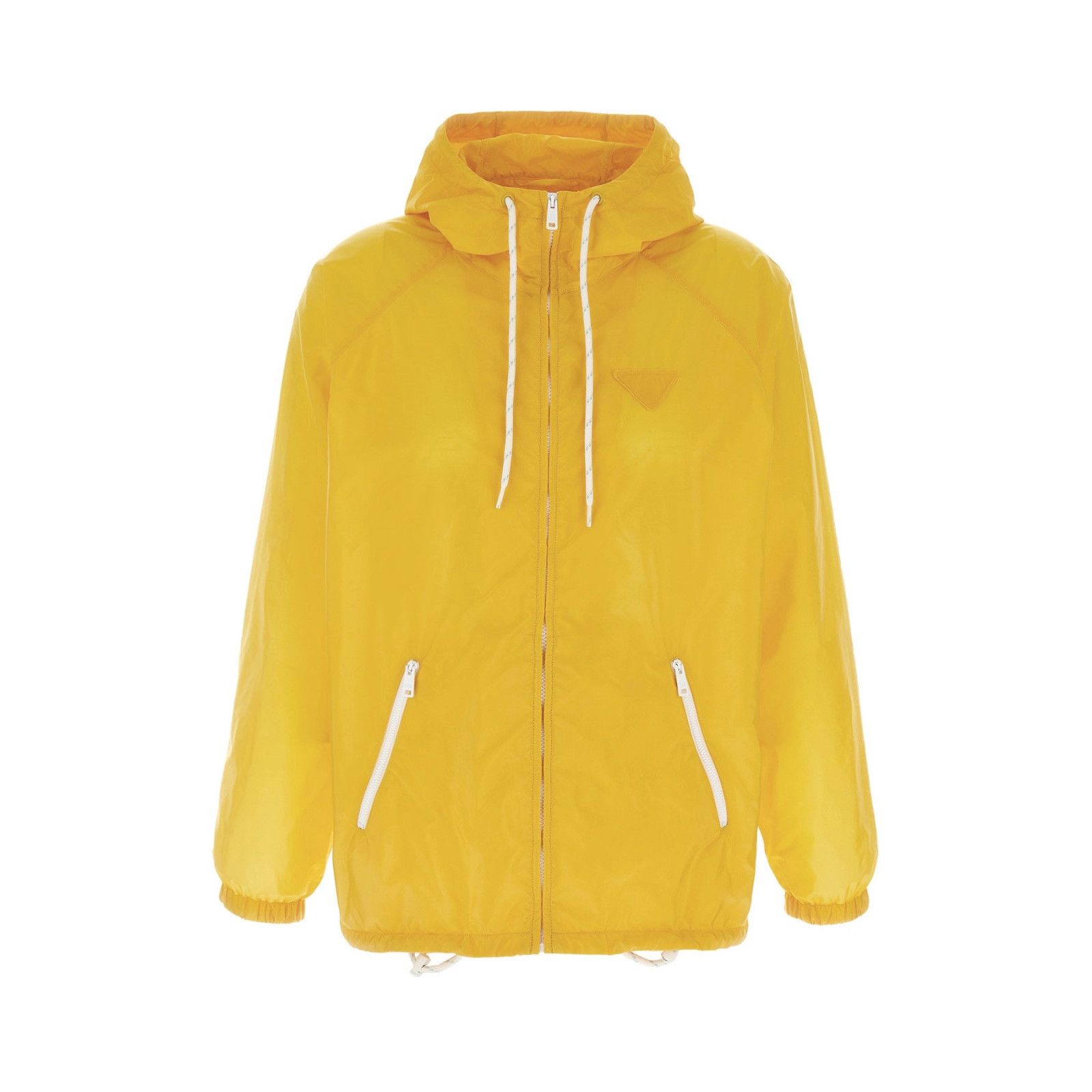 Prada PRADA Re-Nylon Waterproof Yellow Jacket New & Authentic (Wom Size XS / US 0-2 / IT 36-38 - 1 Thumbnail
