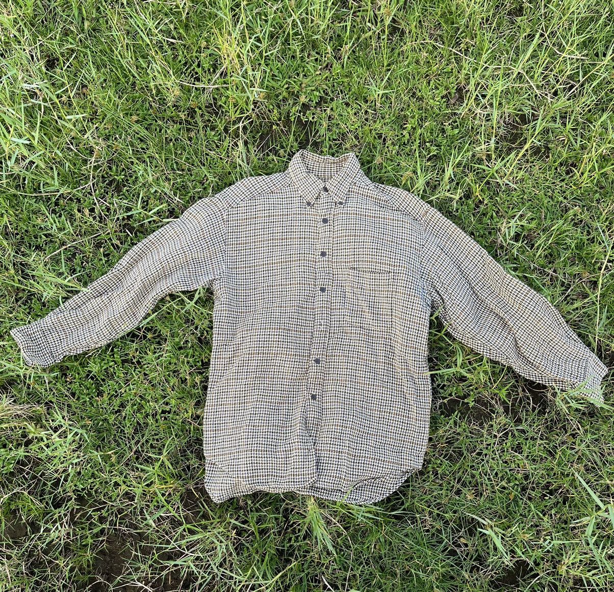 Banana Republic Vintage 90's Banana Republic Thick Button Up Shirt Size US S / EU 44-46 / 1 - 1 Thumbnail