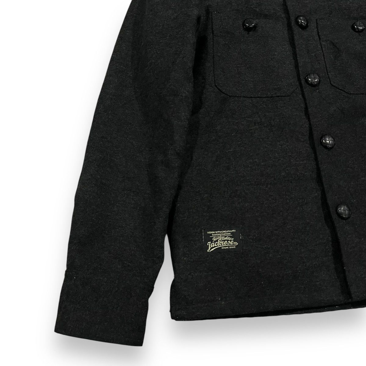If Six Was Nine VINTAGE JACKROSE PUNK GOTHIC WOOL JACKET Size US M / EU 48-50 / 2 - 2 Thumbnail