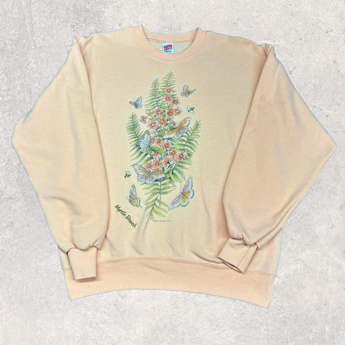 Vintage Vintage Butterfly Sweatshirt Size M / US 6-8 / IT 42-44 - 1 Thumbnail