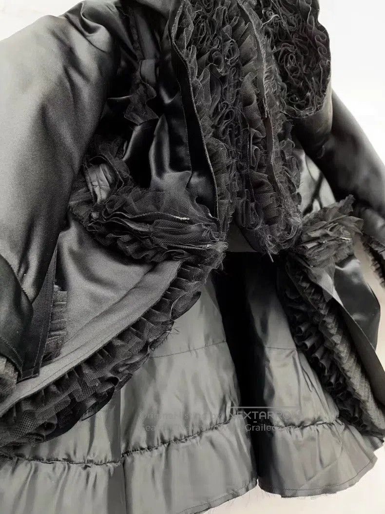Comme des Garcons Comme Des Garcons Lace Flower Cotton Cape Size S / US 4 / IT 40 - 9 Thumbnail