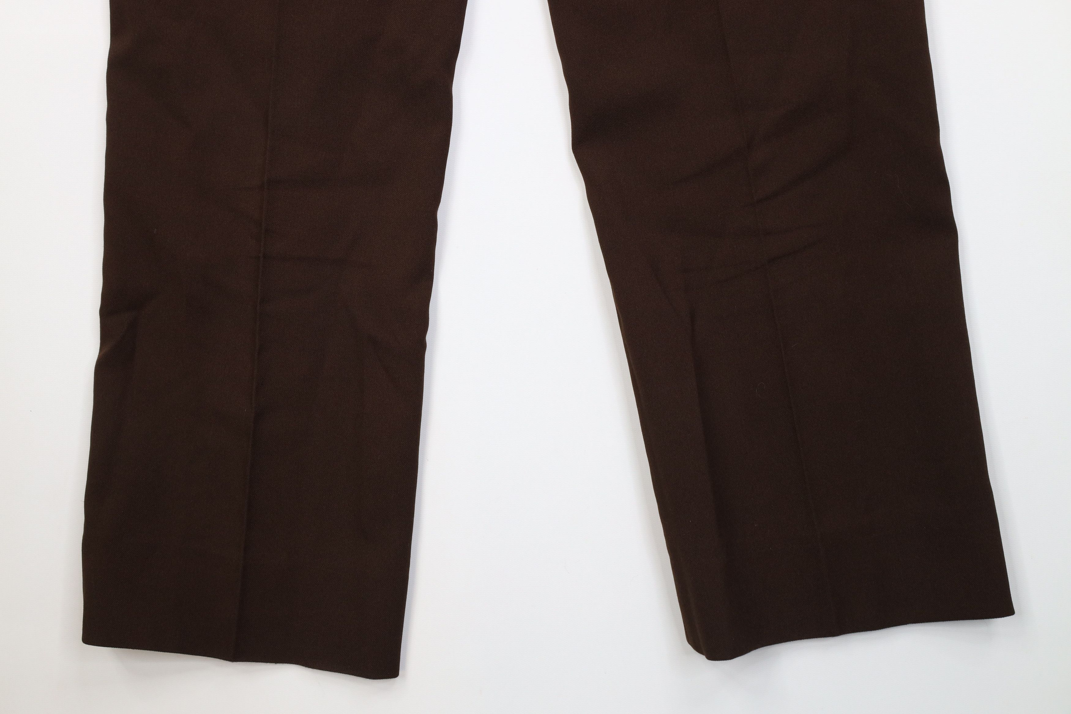 Vintage Vintage 70s Streetwear Flared Wide Leg Chino Pants Brown USA Size US 38 / EU 54 - 14 Thumbnail