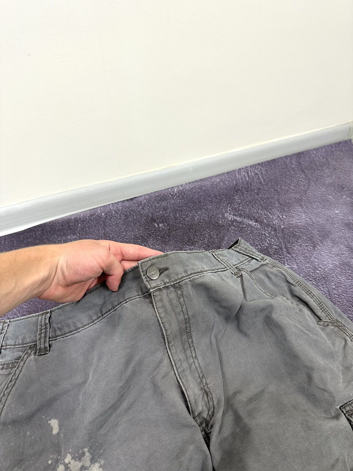 Carhartt Vintage Carhartt Distressed Baggy Cargo USA Opium Work Pants Size US 40 / EU 56 - 11 Thumbnail