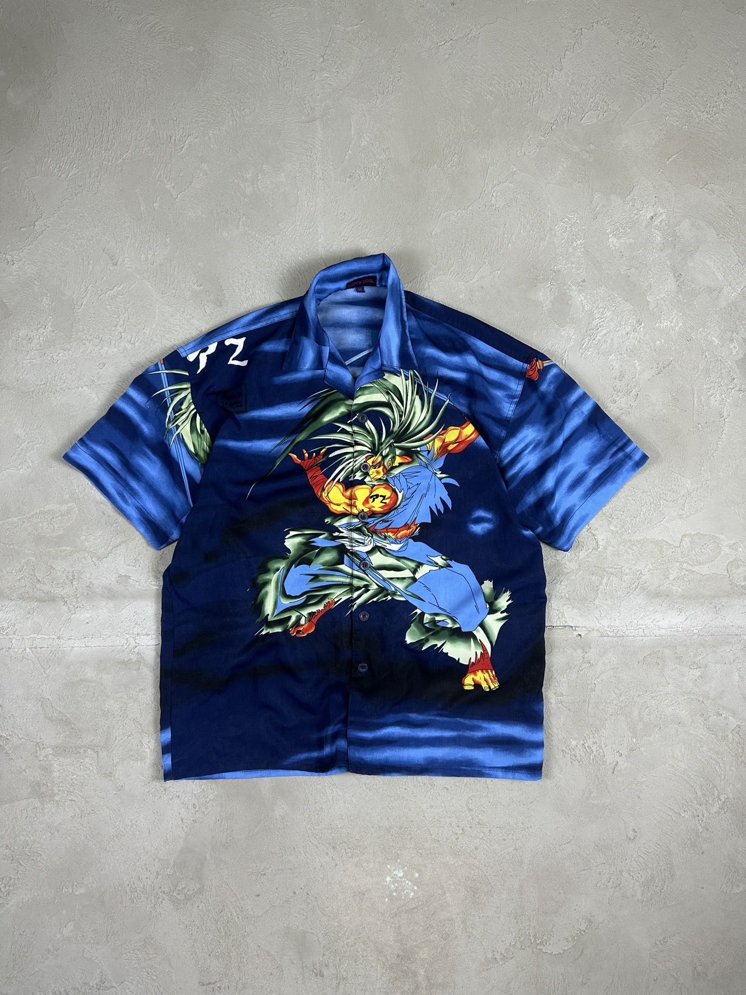 Japanese Brand Crazy Vintage Y2k Japanese Samurai Button Up Shirt Size US M / EU 48-50 / 2 - 1 Thumbnail