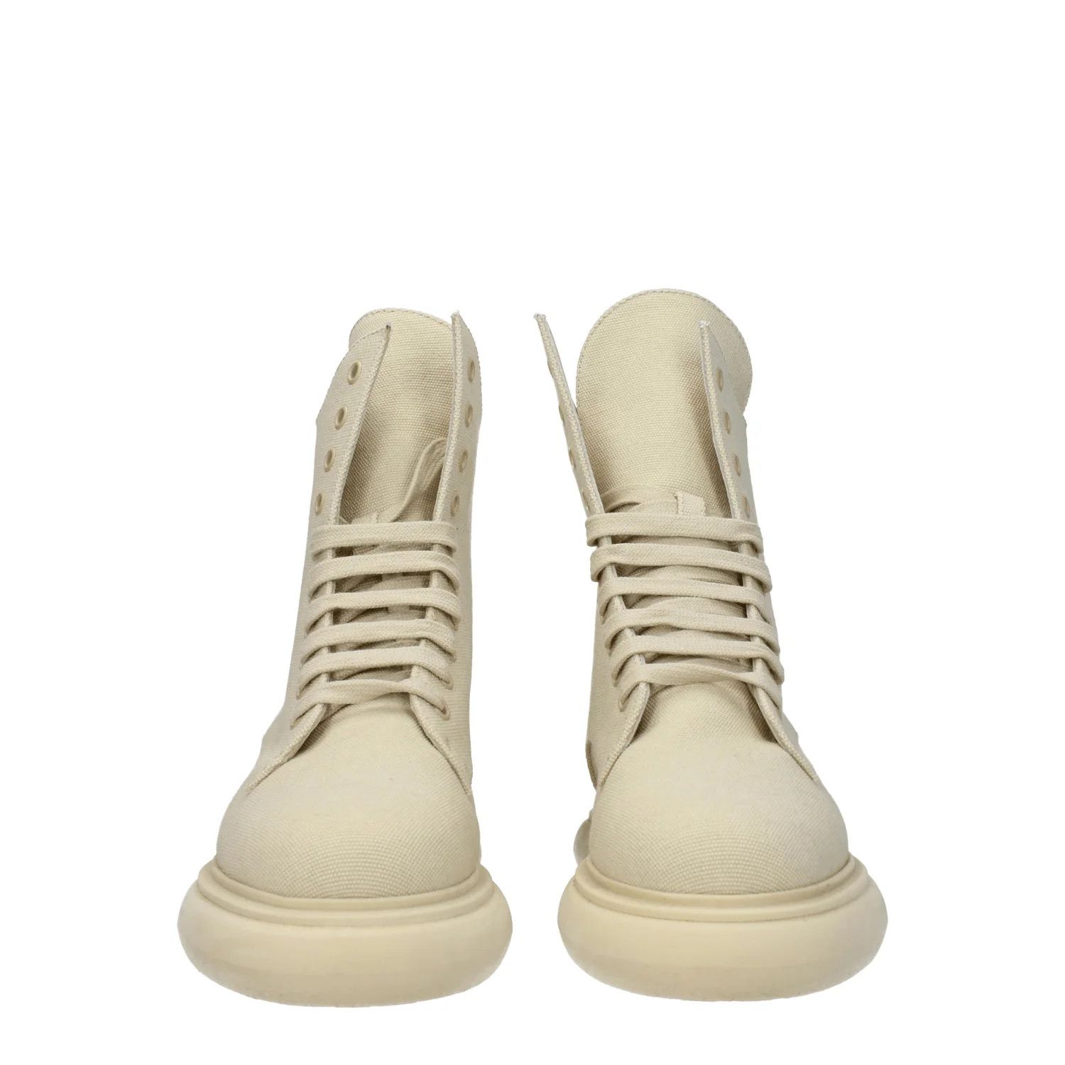 The Attico ob1o1e1224 Fabric Ankle Boots in Beige Size US 7 / IT 37 - 3 Thumbnail