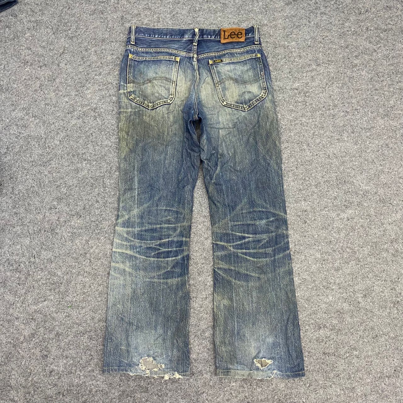 If Six Was Nine 💥Best Offer💥Vintage 90s Lee Riders Distressed Denim Size US 32 / EU 48 - 2 Thumbnail