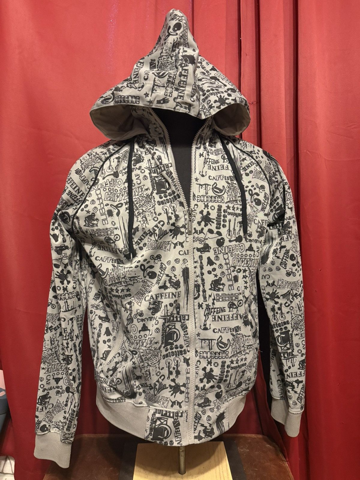 Vintage Vintage Caffeine Culture Zip Up Hoodie Jesse Pinkman Grail