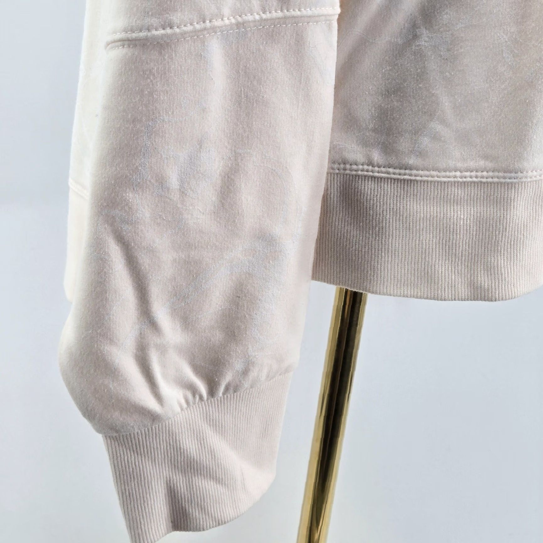Vintage All In Motion Sweatshirt Womens M White Pullover Fleece Oversized Relaxed Fit Size M / US 6-8 / IT 42-44 - 5 Thumbnail