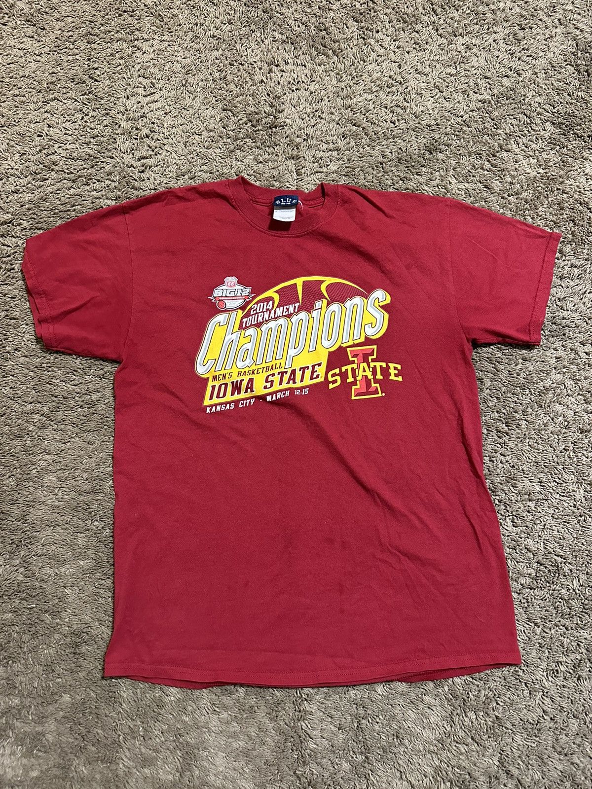 NCAA × Vintage Vintage NCAA Iowa State “big 12” shirt 2014 size large Size US L / EU 52-54 / 3 - 1 Thumbnail