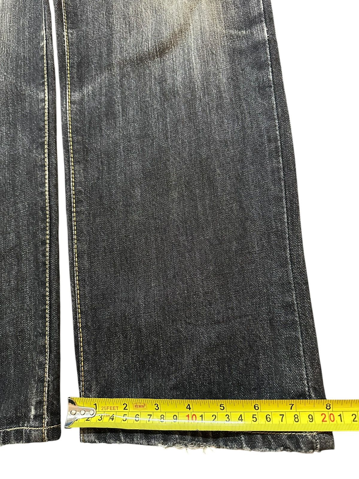 Edwin Vintage Japan Edwin 403 Faded Wash Style Loose Jeans Size US 32 / EU 48 - 17 Thumbnail
